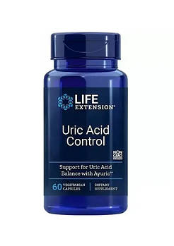 Сечова кислота, контроль, Uric Acid Control, Life Extension, 60 капсул