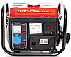 Генератор бензиновий однофазний Kraft Dele 1200Вт (Польща), фото 6