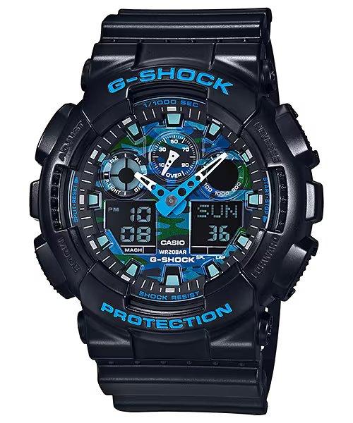 Годинник наручний Casio G-Shock GA-100CB-1A протиударний