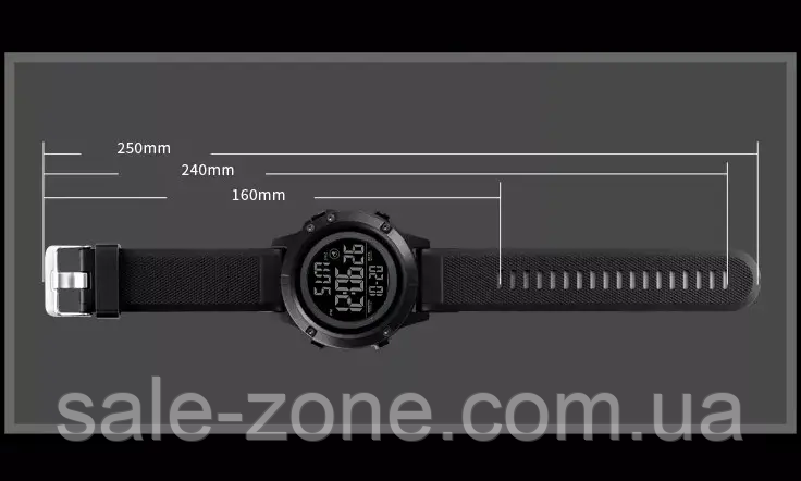 Мужские спортивные наручные часы Skmei 1508 (Черный с черным циферблатом) - фото 10 - id-p2040164745