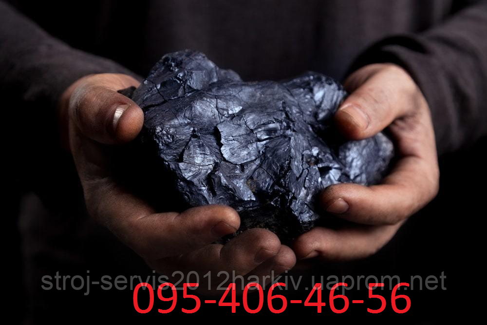 Уголь антрацит орех фр. (30х60 мм.) мешки 40 кг. 550 грн мешок - фото 1 - id-p288119608