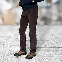 Джинси вельветові на флісі Dalas Corduroy Thermal Jeans  Brown, фото 6