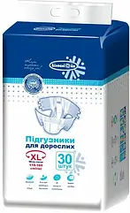 Підгузки для дорослих, розмір XL (110-160см) "Білосніжка" 30 шт. в упаковці