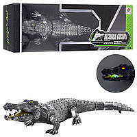Інтерактивний крокодил "Mechanical Crocodile" 47см (ходить, звук, світло)