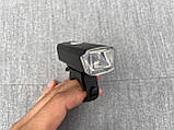 Велофара передня та задня Bike Light 025 велосипедний акумуляторний ліхтар на велосипед із кріпленням, фото 7