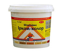 Водна акрилова шпаклівка "Ірком-Колор" ІР-23 біла 1,5 кг