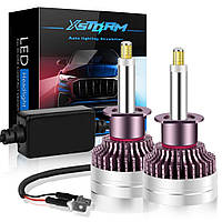 Потужні Корейські S7 Plus Н1 360 Canbus автолампи 100W 16000LM 12В. Ідеально для оптики з лінзою!
