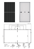 Сонячна монокристалічна панель Longi Solar Hi-Mo 5m LR5-72HPH-555M, 555Вт, фото 6