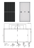 Сонячна монокристалічна панель Longi Solar Hi-Mo 5m LR5-72HPH-555M, 555Вт, фото 7