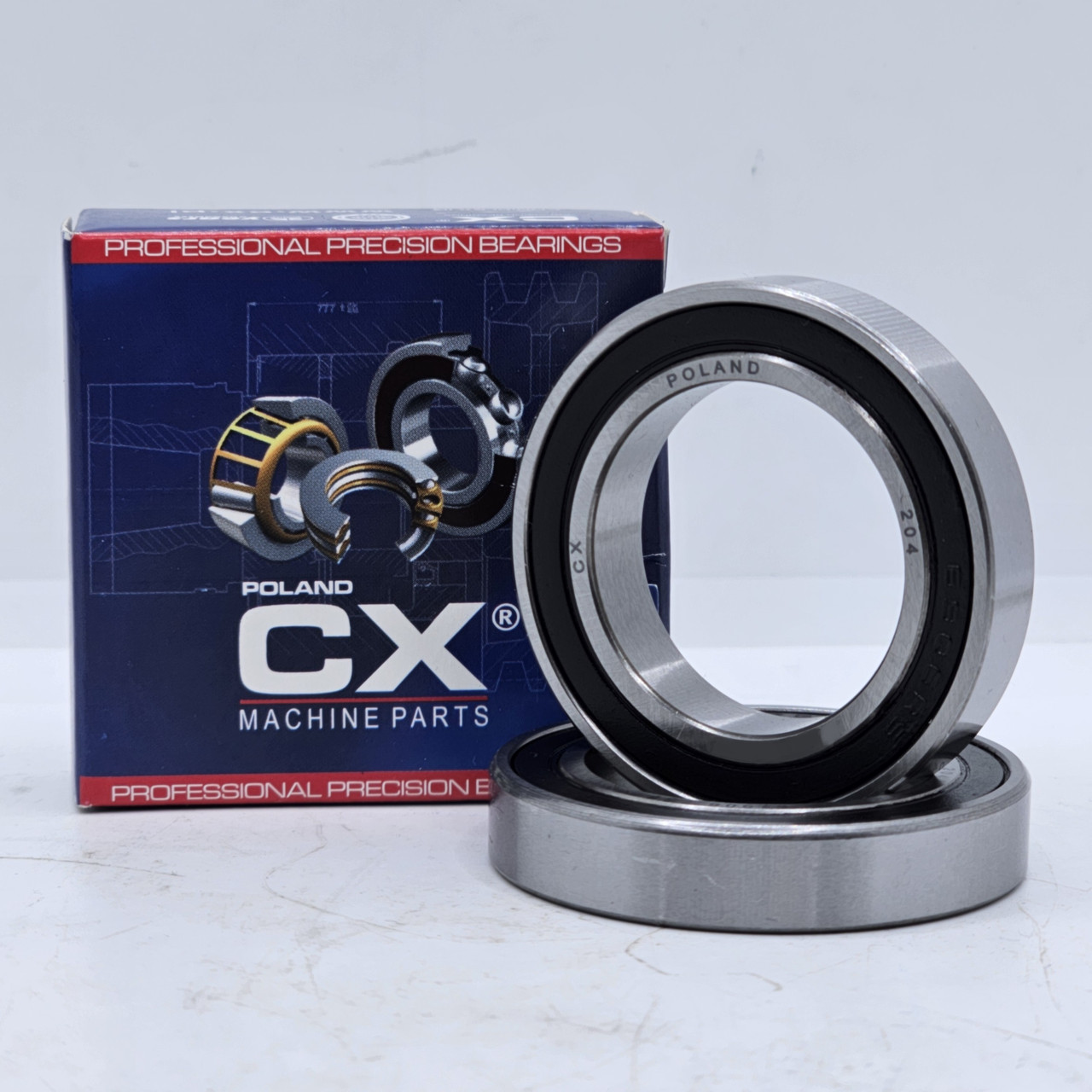 Підшипник 61803-2RS (6803-2RS) CX POLAND