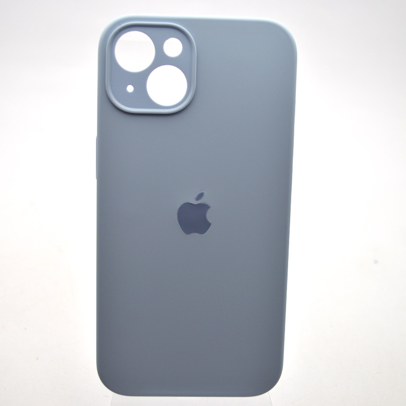 Силіконовий чохол накладка Silicon Case Full Camera для iPhone 15 Lilac Purple, фото 1