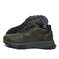 Чоловічі зимові шкіряні черевики G-Step Green