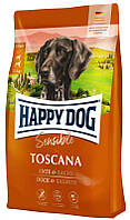 Сухой корм для стерилизованных собак и с избыточным весом Happy Dog Sensible Toscana с уткой и лососем 4 кг