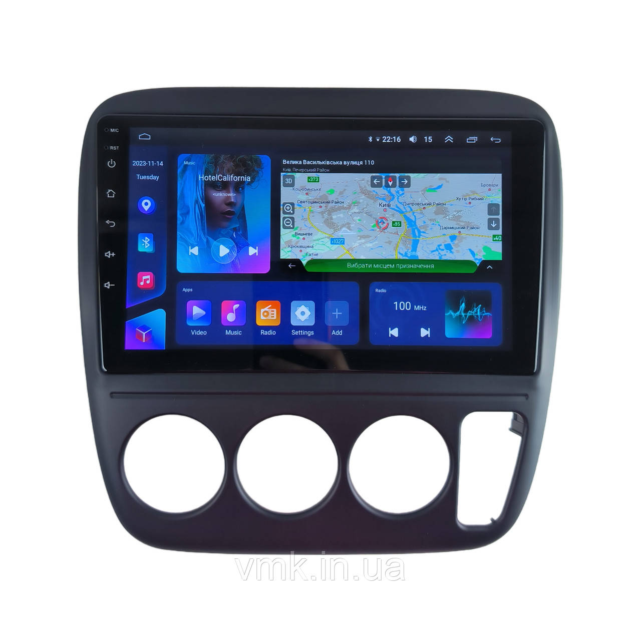 Штатна Магнітола Honda CRV 1997-2004 4/64 8 ядер XYAuto 4G DSP CarPlay на Android