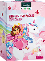 Подарунковий набір добавка для ванн Kneipp Naturkind Geschenkset Badezusatz Kinder Einhorn Prinzessin 3tlg, 1