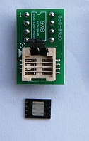 Адаптер колодка программатора QFN8 WSON8 MLF8 MLP8 DFN8 6*8мм 8*6мм DIP