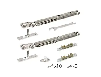 Комплект для розсувних  дверей Sld Comfort -Pro Set 2 soft close 80 Armadillo