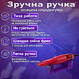 Фрезер для манікюру Lina Mercedes 20 Вт 20000 об./хв — манікюрний апарат для нігтів, машинка для гель-лаку Лина, фото 4