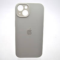 Силиконовый чехол накладка Silicon Case Full Camera для iPhone 15 White