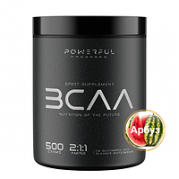 Аминокислоты BCAA Бсаа Powerful Progress BCAA 2:1:1 Instant 500 г со вкусом арбуза