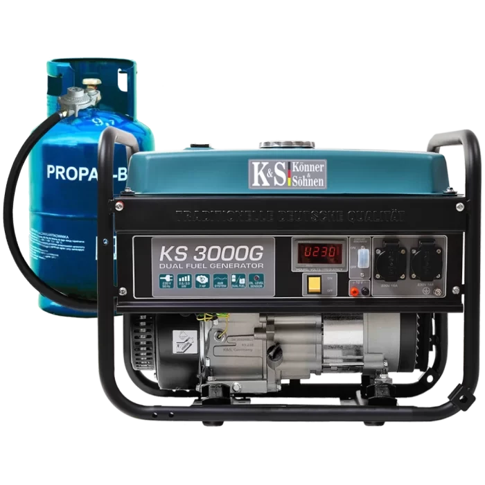 Газобензиновий генератор Konner & Sohnen KS 3000G (2.6 кВт)