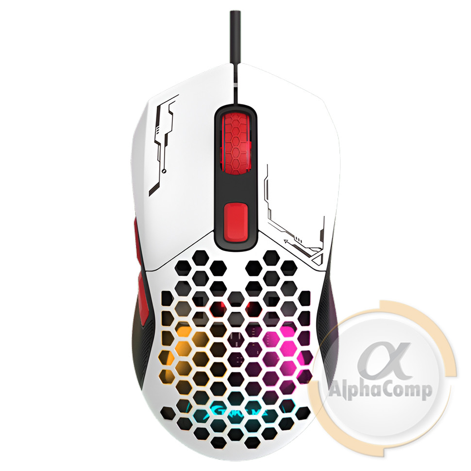 Миша XTRIKE ME GM-316W (ігрова • 7200dpi • 7кн • RGB)