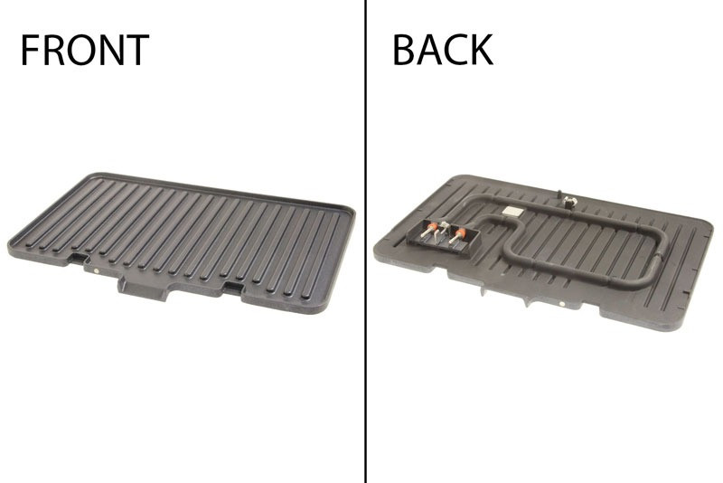 Пластина ребриста для гриля Braun Multigrill 9 CG9 CG 9047(AS00006552B) Оріг