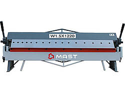 Сегментний листозгинальний верстат MAST W1.5X1220