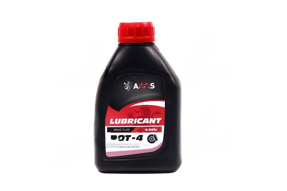 Жидкость торм. AXXIS DOT4 (Канистра 0,5 L) 545g ax-1022, фото 1
