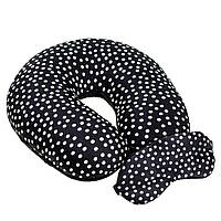 Набір Чорний з білими крапками 179148 дорожня подушка-рогалик і маска для сну Home Line