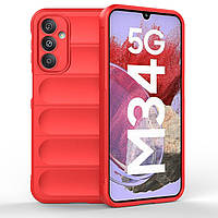 Чохол Wave Shield для Samsung Galaxy M34 5G / M346 бампер протиударний Red