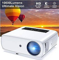 Мультимедийный проектор Hopvision Full HD 10000 Лм с динамиками
