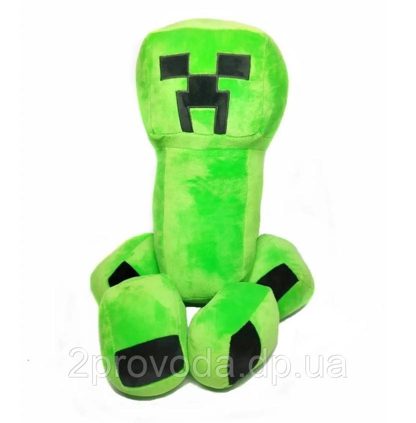 М'яка іграшка Minecraft Кріпер 40 см, фото 1