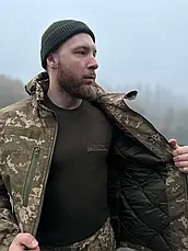 Зимова куртка, куртка ULTIMATUM на стібці Світлий піксель, фото 4