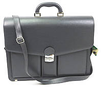 Мужской деловой портфель 42х31х16 см AMO Серый (2000001599419)