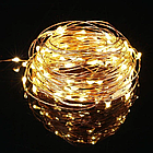 Гірлянда 100 led нитка довжина 10м c USB для 5v, powerbank Warm White, фото 6