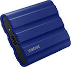 Зовнішній SSD накопичувач 2.5" USB 2TB Samsung T7 Shield Blue (MU-PE2T0R/EU), фото 5