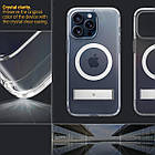 Чохол Caseology Capella Mag Kickstand Clear White для iPhone 15 Pro ACS06757, фото 7
