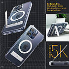 Чохол Caseology Capella Mag Kickstand Clear White для iPhone 15 Pro ACS06757, фото 4