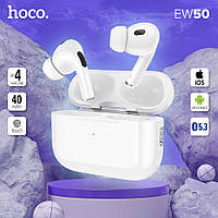 Навушники в Кейсі вакуумні TWS Hoco EW50 аирподс для 2 AirPods Pro