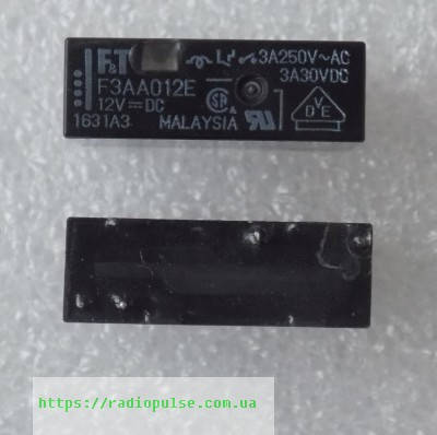 Реле F3AA012E (3A/250V) (ID#1350597927), ціна: 72.60 ₴, купити на Prom.ua