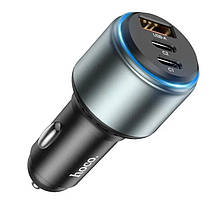 Автомобільний зарядний пристрій Hoco NZ9 PD USB/2Type-C 95W, 3.0A