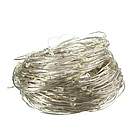 Гірлянда світлодіодна нитка "крапля роси" 20м 200 LED від USB холодний білий, фото 6