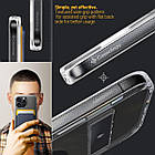 Чохол Caseology Capella Mag Kickstand Clear Charcoal для iPhone 15 Pro ACS07089, фото 3