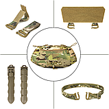 Муфта тактична зимова Dozen Tactical Winter Pocket (Hanging Belt) "MultiCam" (грілка для рук), фото 5