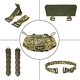 Муфта тактична зимова Dozen Tactical Winter Pocket (Hanging Belt) "Pixel MM14" (грілка для рук), фото 5