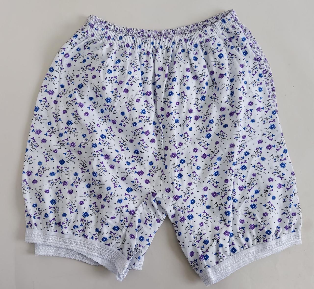 Панталони жіночі на байці з квітковим принтом з 50 по 60 р, фото 1