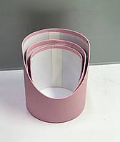 Коробка середня висока з вирізом (рожевий)