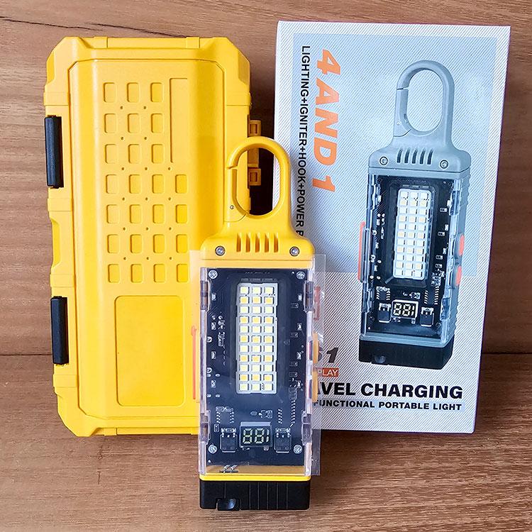 Ліхтарик, Повербанк, Запальничка, Сирена D61 Travel Charging