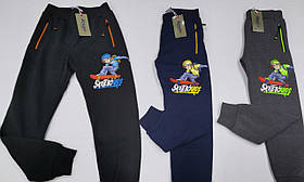 Спортивні утеплені штани для хлопчиків оптом,  116-146 см,  № Zol-DNZ-539